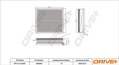 Dr!ve+ DP1110.10.0093 Číslo výrobce: DFA0093. EAN: 5907714165863.