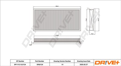 Dr!ve+ DP1110.10.0124 Číslo výrobce: DFA0124. EAN: 5907714165900.