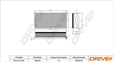 Dr!ve+ DP1110.10.0145 Číslo výrobce: DFA0145. EAN: 5907714165870.