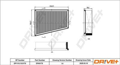 Dr!ve+ DP1110.10.0170 Číslo výrobce: DFA0170. EAN: 5907714165627.