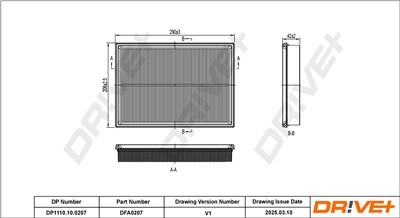 Dr!ve+ DP1110.10.0207 Číslo výrobce: DFA0207. EAN: 5907714151811.