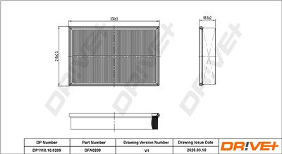 Dr!ve+ DP1110.10.0209 Číslo výrobce: DFA0209. EAN: 5907714151835.