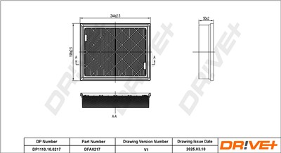 Dr!ve+ DP1110.10.0217 Číslo výrobce: DFA0217. EAN: 5907714151910.