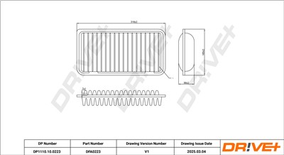 Dr!ve+ DP1110.10.0223 Číslo výrobce: DFA0223. EAN: 5907714151972.