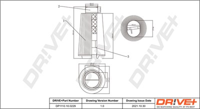 Dr!ve+ DP1110.10.0229 Číslo výrobce: DFA0229. EAN: 5907714152030.