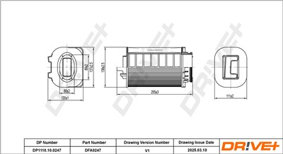 Dr!ve+ DP1110.10.0247 Číslo výrobce: DFA0247. EAN: 5907714169786.