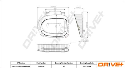 Dr!ve+ DP1110.10.0256 Číslo výrobce: DFA0256. EAN: 5907714169878.