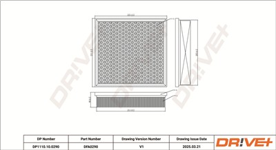 Dr!ve+ DP1110.10.0290 Číslo výrobce: DFA0290. EAN: 5907714170218.