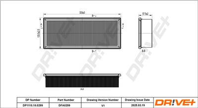 Dr!ve+ DP1110.10.0299 Číslo výrobce: DFA0299. EAN: 5907714170300.