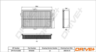 Dr!ve+ DP1110.10.0306 Číslo výrobce: DFA0306. EAN: 5907714170379.