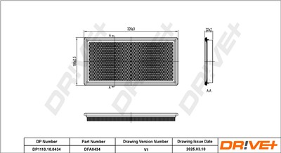 Dr!ve+ DP1110.10.0434 Číslo výrobce: DFA0434. EAN: 5907714171659.