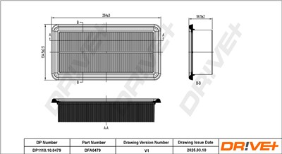 Dr!ve+ DP1110.10.0479 Číslo výrobce: DFA0479. EAN: 5907714172106.