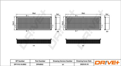 Dr!ve+ DP1110.10.0502 Číslo výrobce: DFA0502. EAN: 5907714172335.
