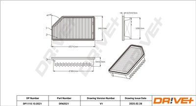 Dr!ve+ DP1110.10.0521 Číslo výrobce: DFA0521. EAN: 5907714172526.