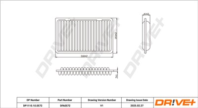 Dr!ve+ DP1110.10.0572 Číslo výrobce: DFA0572. EAN: 5907714173035.