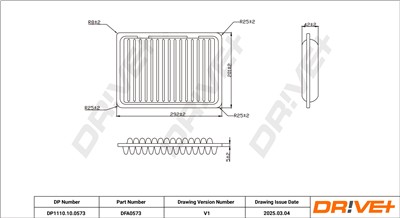 Dr!ve+ DP1110.10.0573 Číslo výrobce: DFA0573. EAN: 5907714173042.