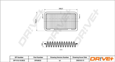 Dr!ve+ DP1110.10.0632 Číslo výrobce: DFA0632. EAN: 5907714173639.