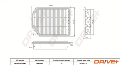 Dr!ve+ DP1110.10.0640 Číslo výrobce: DFA0640. EAN: 5907714173714.
