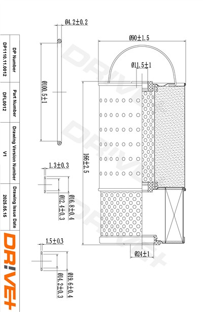Dr!ve+ DP1110.11.0012 Číslo výrobce: DFL0012. EAN: 5907714163661.