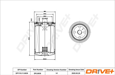 Dr!ve+ DP1110.11.0039 Číslo výrobce: DFL0039. EAN: 5907714163784.