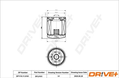 Dr!ve+ DP1110.11.0181 Číslo výrobce: DFL0181. EAN: 5907714152511.