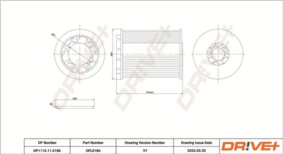 Dr!ve+ DP1110.11.0186 Číslo výrobce: DFL0186. EAN: 5907714166860.