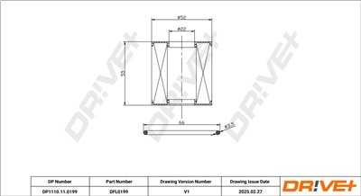 Dr!ve+ DP1110.11.0199 Číslo výrobce: DFL0199. EAN: 5907714166990.