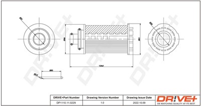 Dr!ve+ DP1110.11.0229 Číslo výrobce: DFL0229. EAN: 5907714167294.
