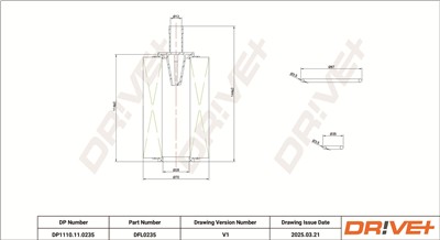 Dr!ve+ DP1110.11.0235 Číslo výrobce: DFL0235. EAN: 5907714167355.