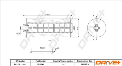 Dr!ve+ DP1110.11.0241 Číslo výrobce: DFL0241. EAN: 5907714167416.