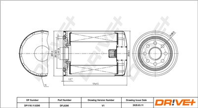 Dr!ve+ DP1110.11.0295 Číslo výrobce: DFL0295. EAN: 5907714167959.
