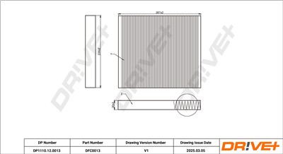 Dr!ve+ DP1110.12.0013 Číslo výrobce: DFC0013. EAN: 5907714162954.