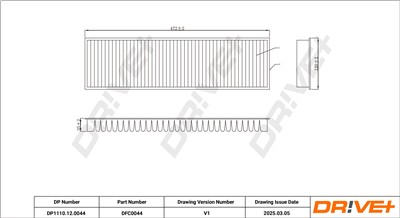 Dr!ve+ DP1110.12.0044 Číslo výrobce: DFC0044. EAN: 5907714163111.