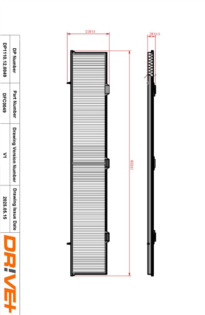 Dr!ve+ DP1110.12.0049 Číslo výrobce: DFC0049. EAN: 5907714162695.