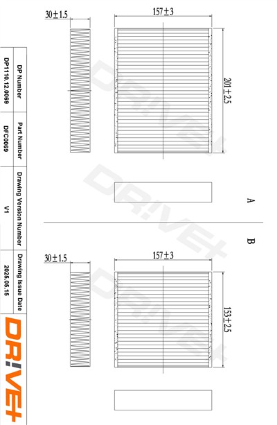 Dr!ve+ DP1110.12.0069 Číslo výrobce: DFC0069. EAN: 5907714162688.