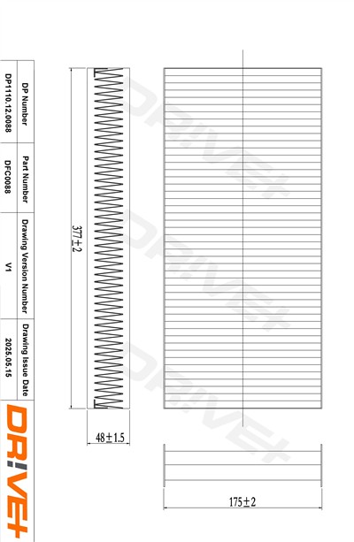 Dr!ve+ DP1110.12.0088 Číslo výrobce: DFC0088. EAN: 5907714152689.