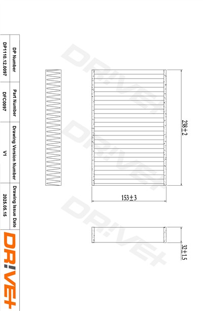 Dr!ve+ DP1110.12.0097 Číslo výrobce: DFC0097. EAN: 5907714152771.