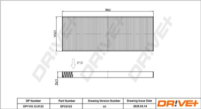 Dr!ve+ DP1110.12.0123 Číslo výrobce: DFC0123. EAN: 5907714153037.