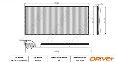Dr!ve+ DP1110.12.0132 Číslo výrobce: DFC0132. EAN: 5907714153129.