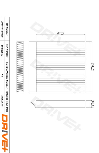 Dr!ve+ DP1110.12.0199 Číslo výrobce: DFC0094C. EAN: 5907714153792.