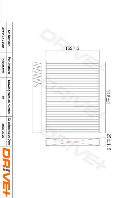 Dr!ve+ DP1110.12.0201 Číslo výrobce: DFC0032C. EAN: 5907714153815.