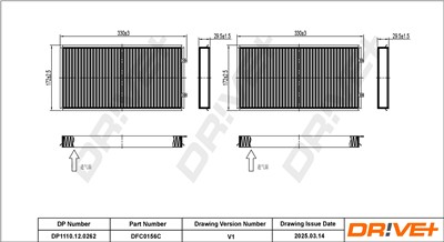 Dr!ve+ DP1110.12.0262 Číslo výrobce: DFC0156C. EAN: 5907714154423.