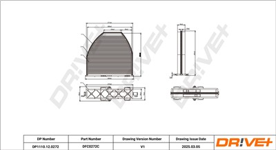 Dr!ve+ DP1110.12.0272 Číslo výrobce: DFC0272C. EAN: 5907714154522.