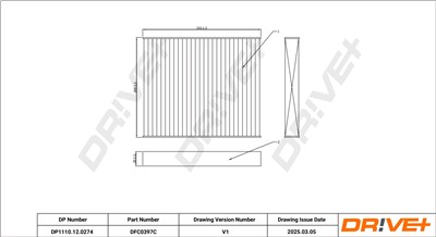 Dr!ve+ DP1110.12.0274 Číslo výrobce: DFC0397C. EAN: 5907714154546.
