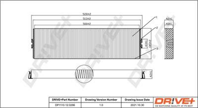 Dr!ve+ DP1110.12.0286 Číslo výrobce: DFC0286C. EAN: 5907714154669.