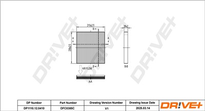 Dr!ve+ DP1110.12.0410 Číslo výrobce: DFC0385C.