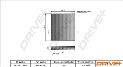 Dr!ve+ DP1110.12.1029 Číslo výrobce: DFC0073H. EAN: 7630556928133.