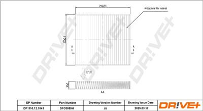 Dr!ve+ DP1110.12.1043 Číslo výrobce: DFC0085H. EAN: 7630556928270.