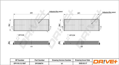 Dr!ve+ DP1110.12.1067 Číslo výrobce: DFC0067H. EAN: 7630556928515.