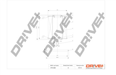 Dr!ve+ DP1110.13.0036 Číslo výrobce: DFF0036. EAN: 5907714164248.